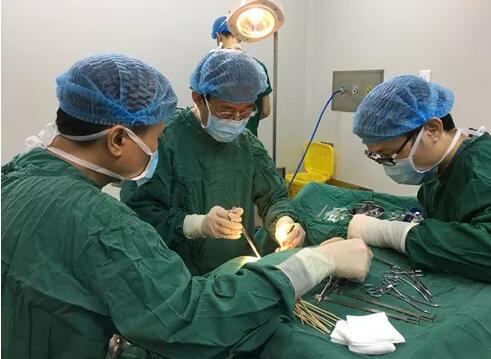 成都太阳成tyc7111cc罗清礼教授为睑板腺癌患进行眼眶内容物摘除联合眼眶减压术3.jpg