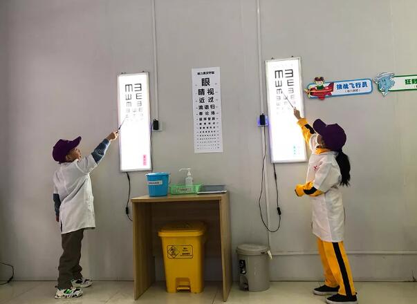 西安太阳成tyc7111cc举办2020年第*一场 “我是小医生” 青少年近视防控亲子活动2.jpg